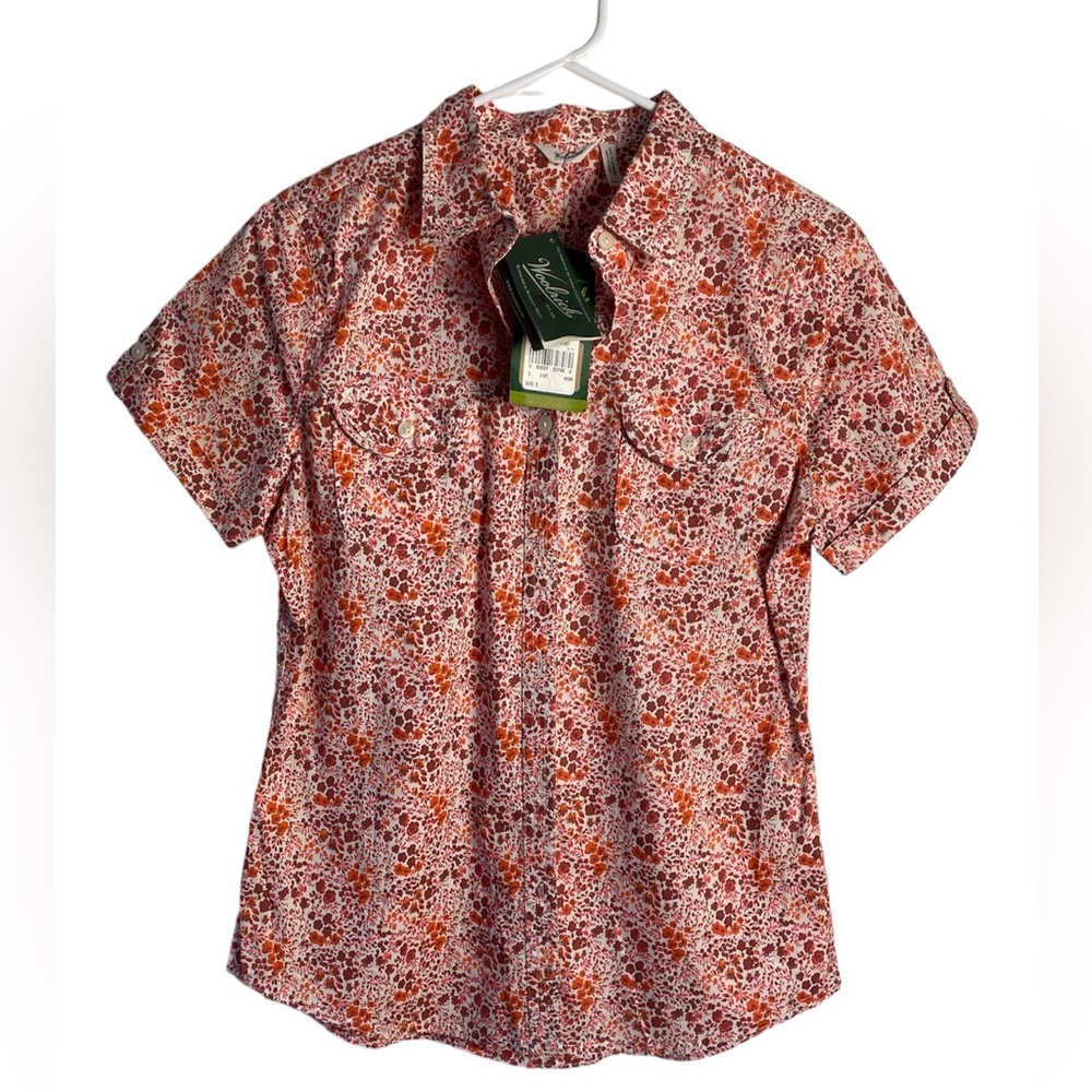 WOOLRICH WOMEN’S SHORT SLEEVED TOP, S/P